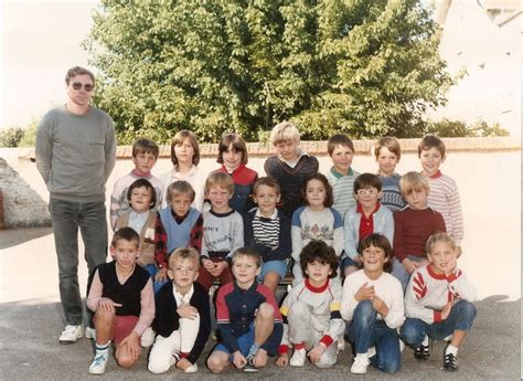 Photo de classe CE1 1986 87 de 1986 école Primaire Copains d avant