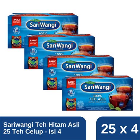 Jual Sariwangi Teh Celup Asli Box Isi Sachet Teh Celup Teh Wangi