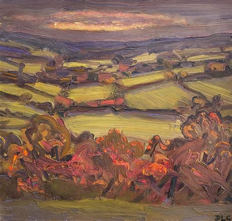 David Lloyd Griffith Autumn Evening Dyffryn Dulas Ffin Y Parc Gallery