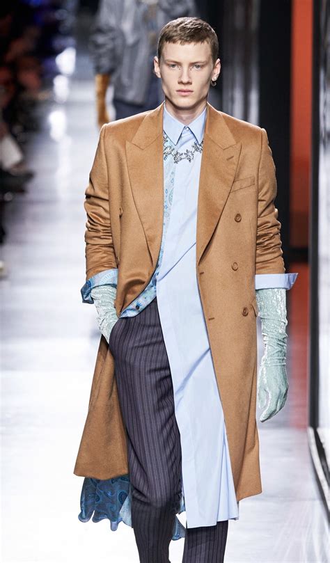 DIOR MEN By KIM JONES FALL 2020 Look 10 Up Close Detail Featuring