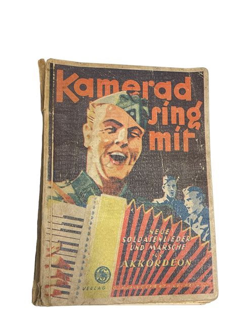 Liederbuch Neue Soldatenlieder Und Marsche KAMERAD SING MIT Songbook