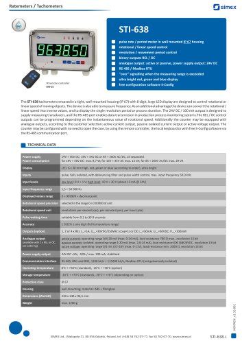 Tous Les Catalogues Et Fiches Techniques Pdf Simex Sp Z O O