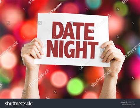 Date Night Card Bokeh Background Stock Photo 310717331 | Shutterstock