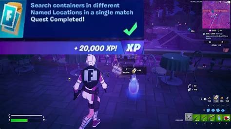 Search Containers In Different Named Locations In Single Match Fortnite