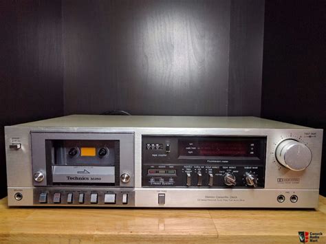 Technics Rs M Head Cassette Deck Photo Us Audio Mart