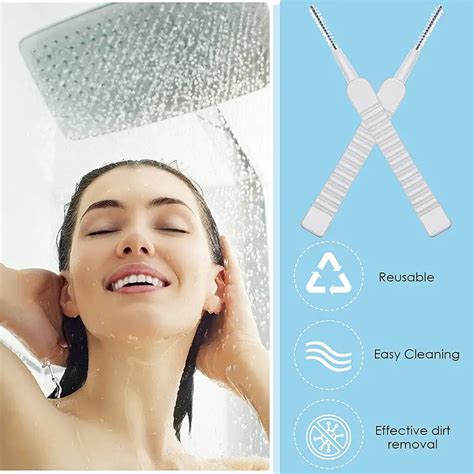 10pcs Shower Nozzle Cleaning Brush Anti Clogging Mini Shower Head