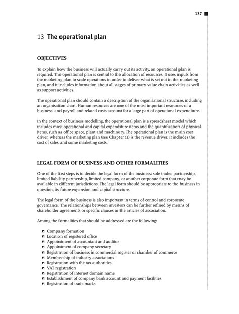 14 Operational Plan For Business Plan Examples