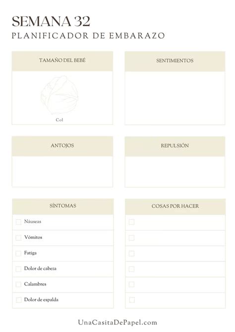 Plantillas Diario De Embarazo Para Imprimir