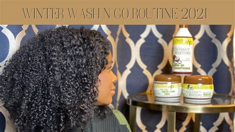 Updated Winter Wash N Go Routine Natures Protein Coconut Restore