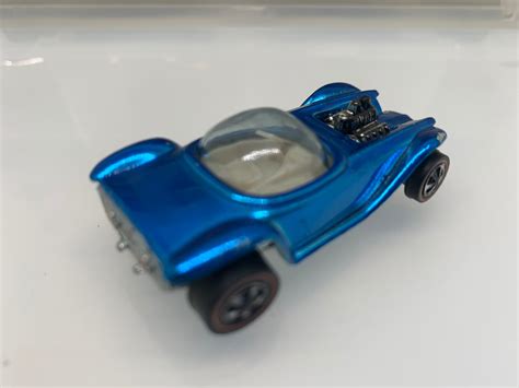 Redline Hot Wheels Beatnik Bandit Blue Miniature Scale Toy Car Etsy