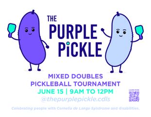 The Purple Pickle | CdLS Foundation