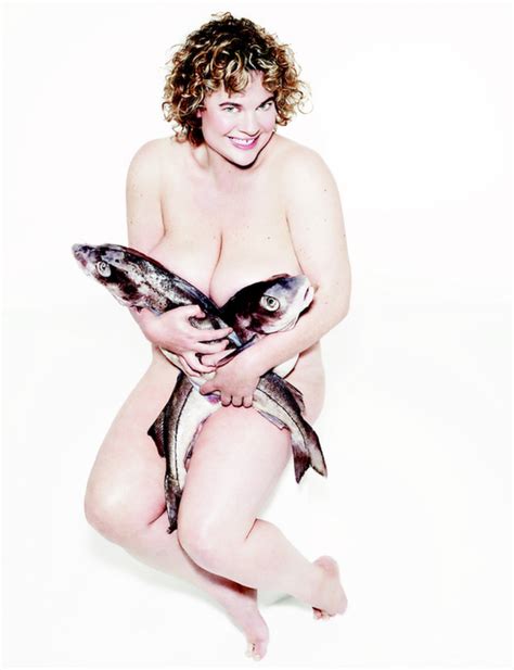 Famous People Pose Naked With Fish To Help Save The Oceans Art Sheep