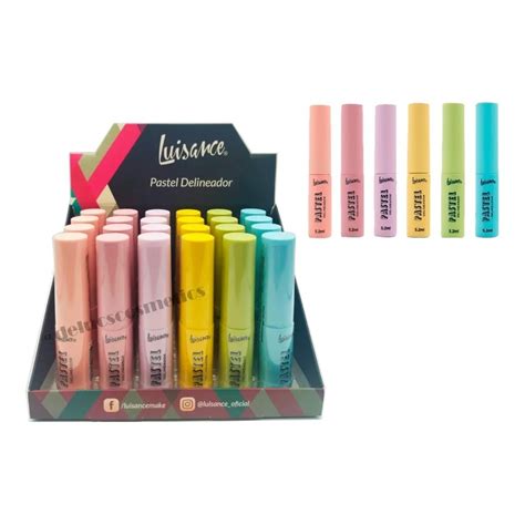 Box C Delineador Colorido Pastel Luisance Atacado Shopee Brasil