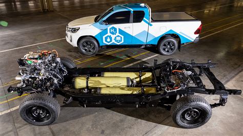 Toyota Hilux Hydrogen Fuel Cell Prototype Boasts Long Range And Rapid