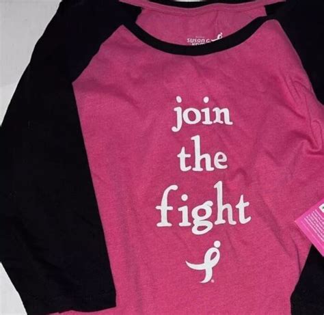 Susan G Komen Hope Fight Cure Breast Cancer Pink Ribbon T Shirt