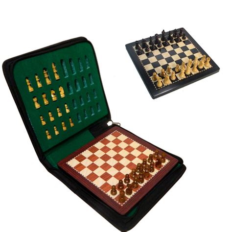 Miniature Best Magnetic Chess Set with Case