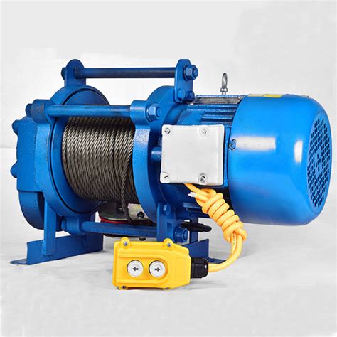 Blue Color Kcd Electric Winch Kg With Remote China Hoist And