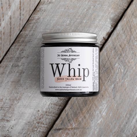 Whip Naked Tallow Balm Ml My Herbal Apothecary