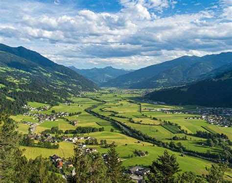 BERGFEX Panoramakarte Erste Ferienregion Im Zillertal Karte Erste