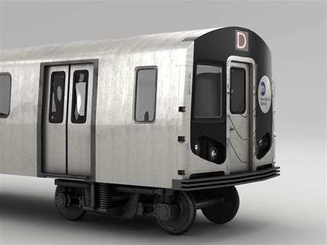 Nyc Subway Train 3d Model Cgtrader