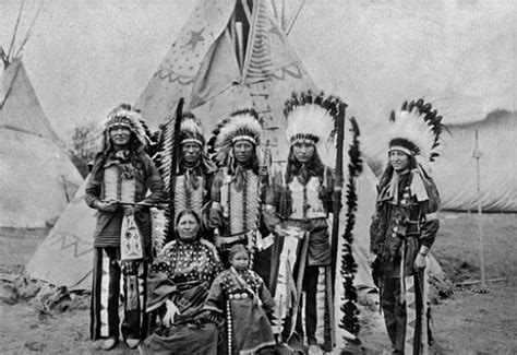 Oglala Group Including Martin Conquering Bear Standing Rd From The