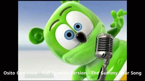 Osito Gominola Full Spanish Version The Gummy Bear Song 2x Speed Fast Music 4 Fun Youtube