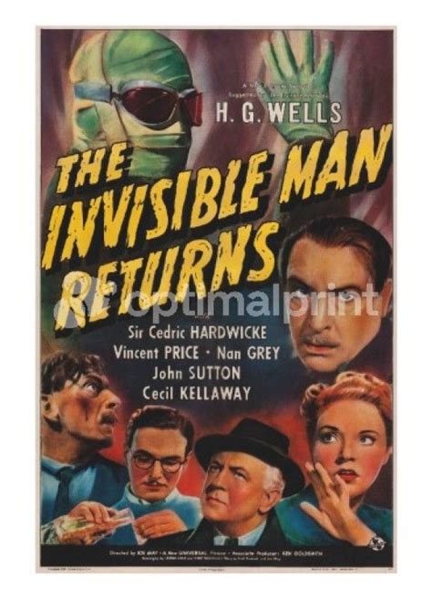 The Invisible Man Returns Movie Poster