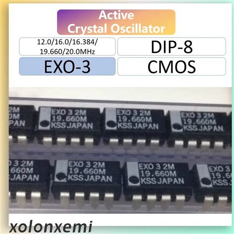 Exo Dip Active Crystal Oscillator Osc Cmos M M M M