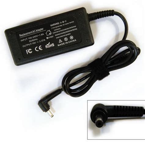 Mini 19v 2 37a 40w Ac Power Adapter Charger For Asus 4 0x1 35mm Laptop