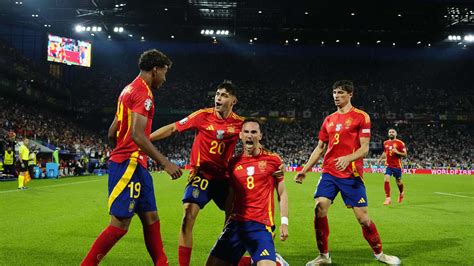 Spanien Zaubert Gegen Georgien Deutschlands Viertelfinal Gegner Steht Fest