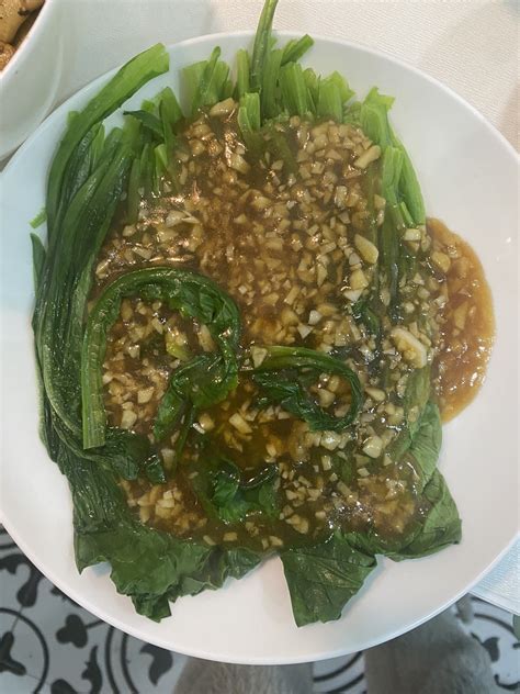 蒜蓉蚝油油麦菜怎么做蒜蓉蚝油油麦菜的做法豆果美食