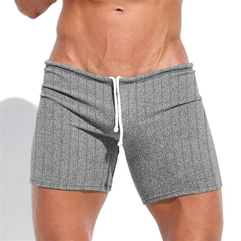 Nadel Streifen M Nner Shorts Sommer Neue Kausale Einfarbige Kordel Zug