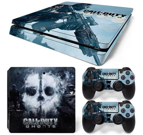 Vinilo Skin Adhesivo Pegotin Ps Slim Call Of Duty Ghosts Electronics