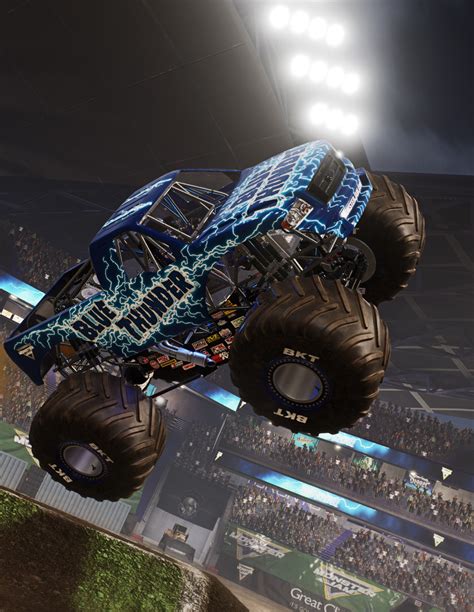 Monster Jam Steel Titans Blue Thunder R Monsterjam