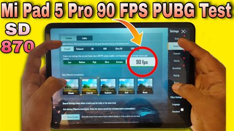 Xiaomi Mi Pad Pro Fps Pubg Test With Fps Meter Mi Pad Pro