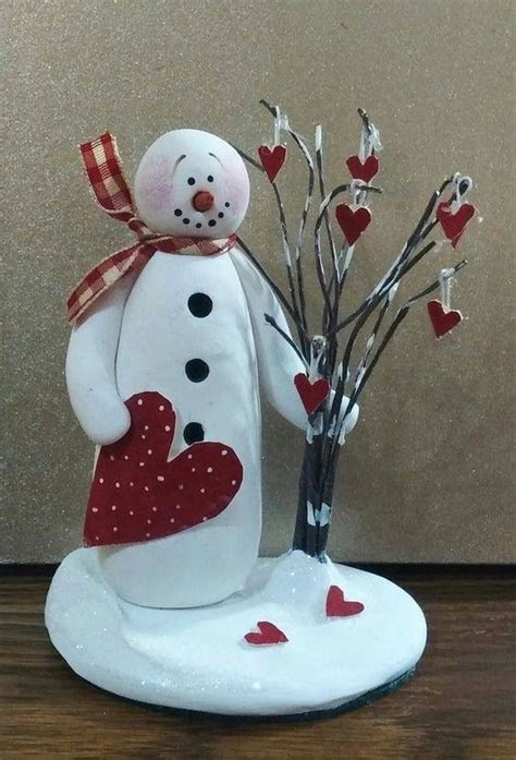 Pin by Irina Larina on снеговик Handmade christmas decorations