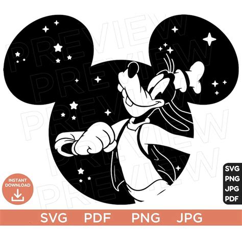 Goofy Vector Svg Goofy Ears Svg Mouse Png Disneyland Ears Inspire