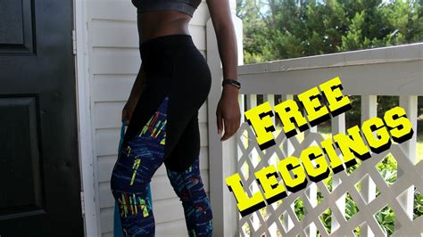 Want Free Leggings Pop Fit Clothing Try On Review YouTube