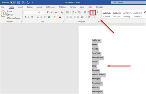 How To Alphabetize A List In Microsoft Word Windows Mac And Web