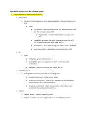 Micro Unit Uslo Study Notes Docx Microbial Growth And Control Of