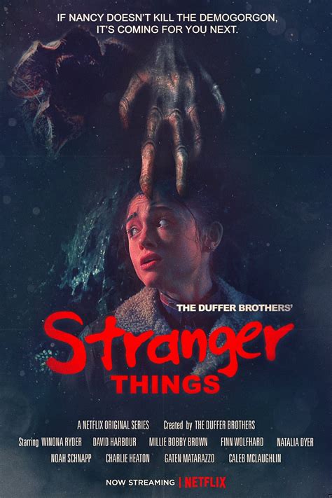 Stranger Things Poster Template - Printable Word Searches