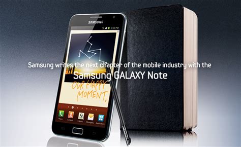 Writing the next chapter of the mobile industry – Samsung GALAXY Note ...