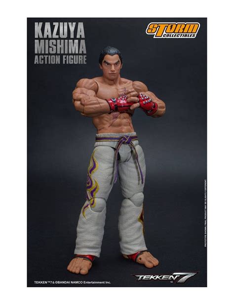 Tekken Gamedimensions Kazuya Mishima Action Figure Off