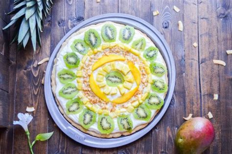 Tropical Fruit Pizza My Modern Cookery