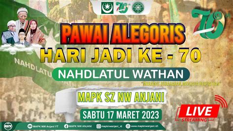 Live Streaming Pawai Alegoris Dalam Rangka Menyambut Hari Jadi