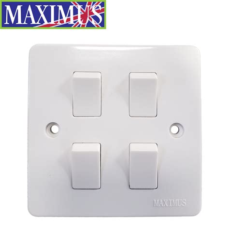 10ax 4 Gang 2 Way Switch Nationwide Electrical Industries Ltd