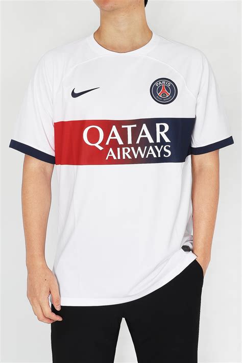 나이키 반팔티 PSG 파리 생제르맹 스타디움 어웨이 저지 유니폼 2023 24 DX2693 101 NIKE