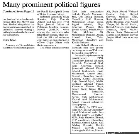 Dawn Epaper Dec Many Prominent Political Figures File