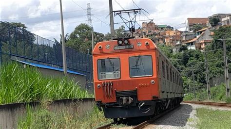 Trecho completo entre Itapevi à Amador Bueno no trem série 5400