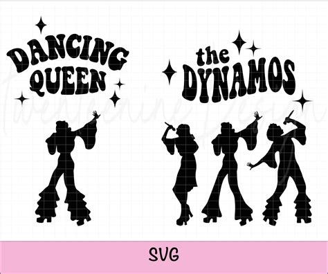 Dancing Queen SVG the Dynamos SVG Bride Mama Mia - Etsy